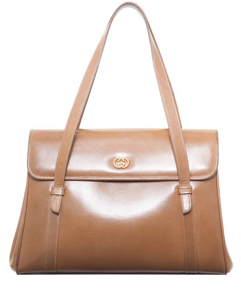 women gucci brown|brown vintage gucci shoulder bag.